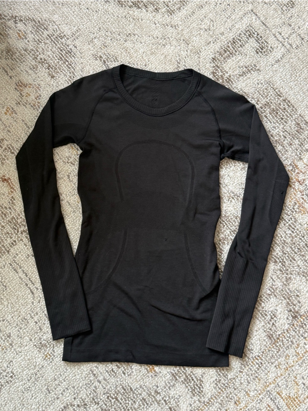Lululemon Black Long-Sleeve Women's Performance Top